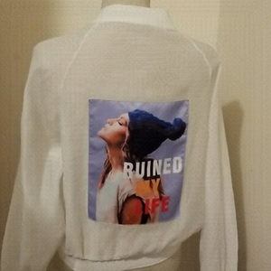 SHEER Ruined My Life Zipped Jacket